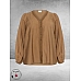 Kaffe Curve Blouse Mirana Toasted Coconut